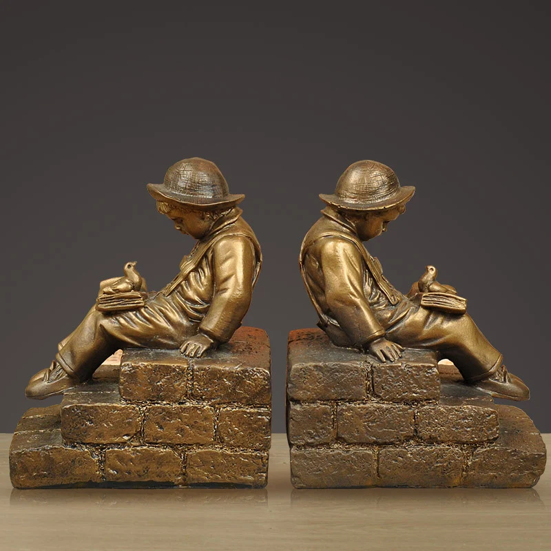 Vintage Figurative Bookends