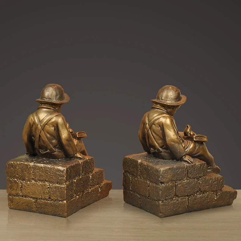 Vintage Figurative Bookends