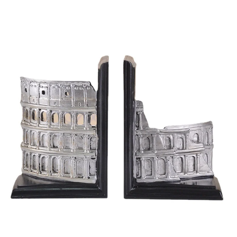 Decorative Colosseum Bookends