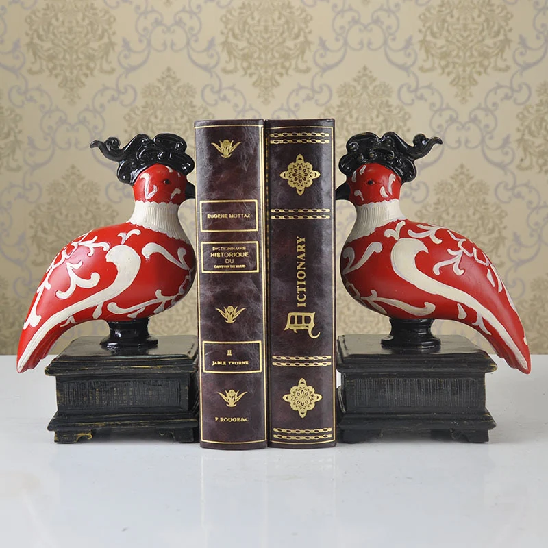Decorative Bird Bookends