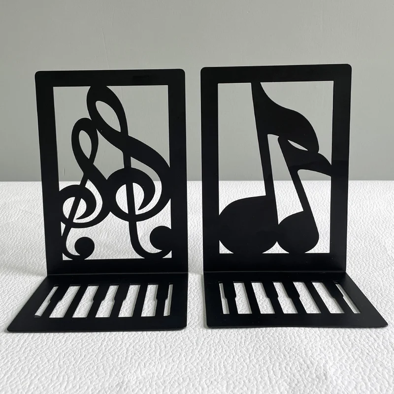 Musical Note Decorative Bookends