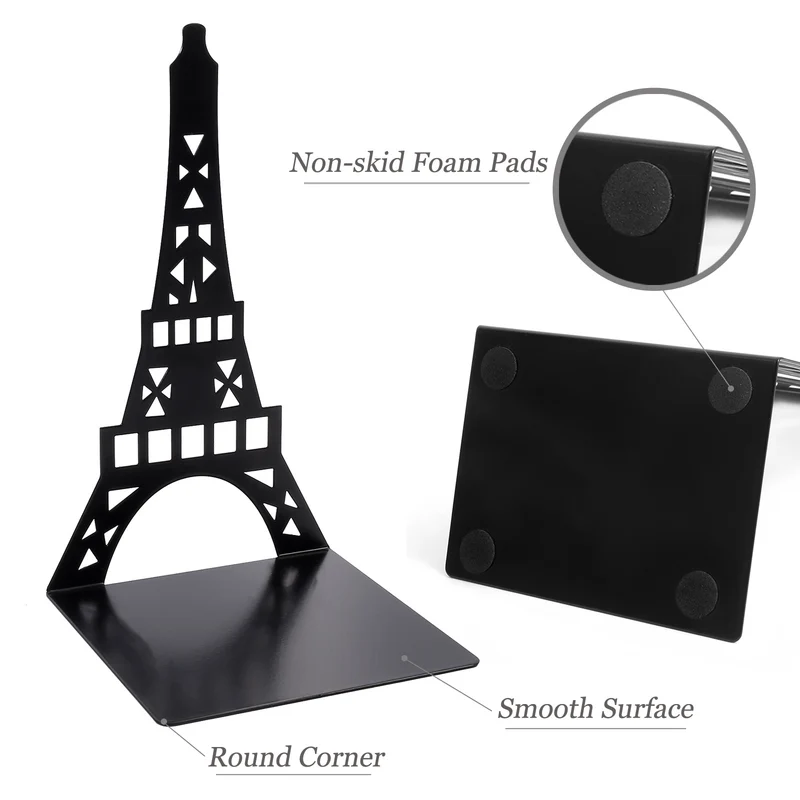 Eiffel Tower Decorative Bookends