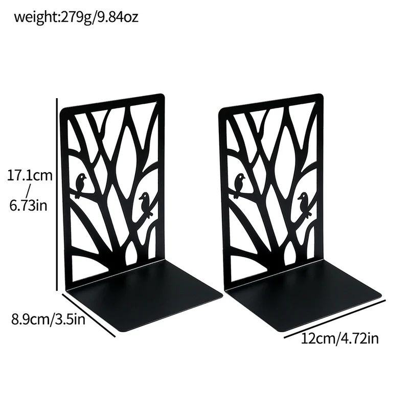 Decorative Nature-Inspired Bookends