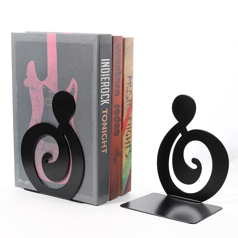 Decorative Music Note Bookends