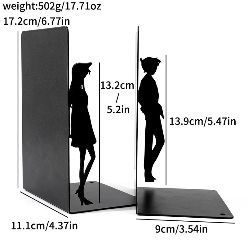 Decorative Metal Bookends 1789526523