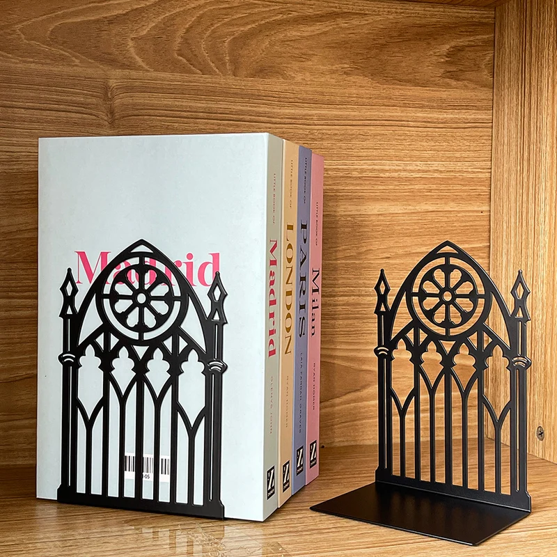 Decorative Gothic Arch Bookends