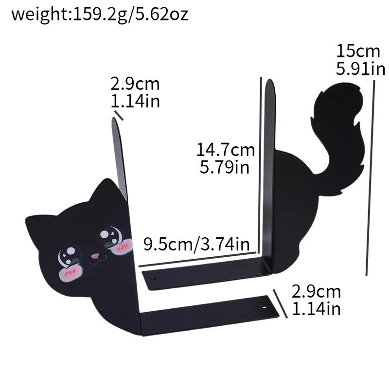 Decorative Cat Bookends
