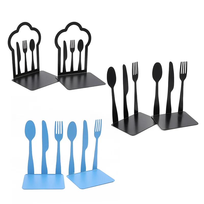 Culinary-Themed Decorative Bookends 1789526258