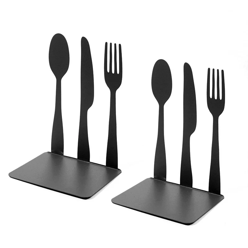 Culinary-Themed Decorative Bookends 1789526258