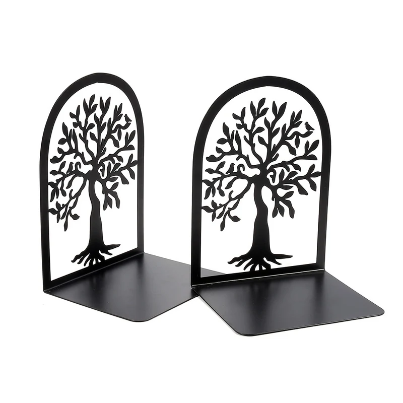 Artistic Tree-Inspired Bookends