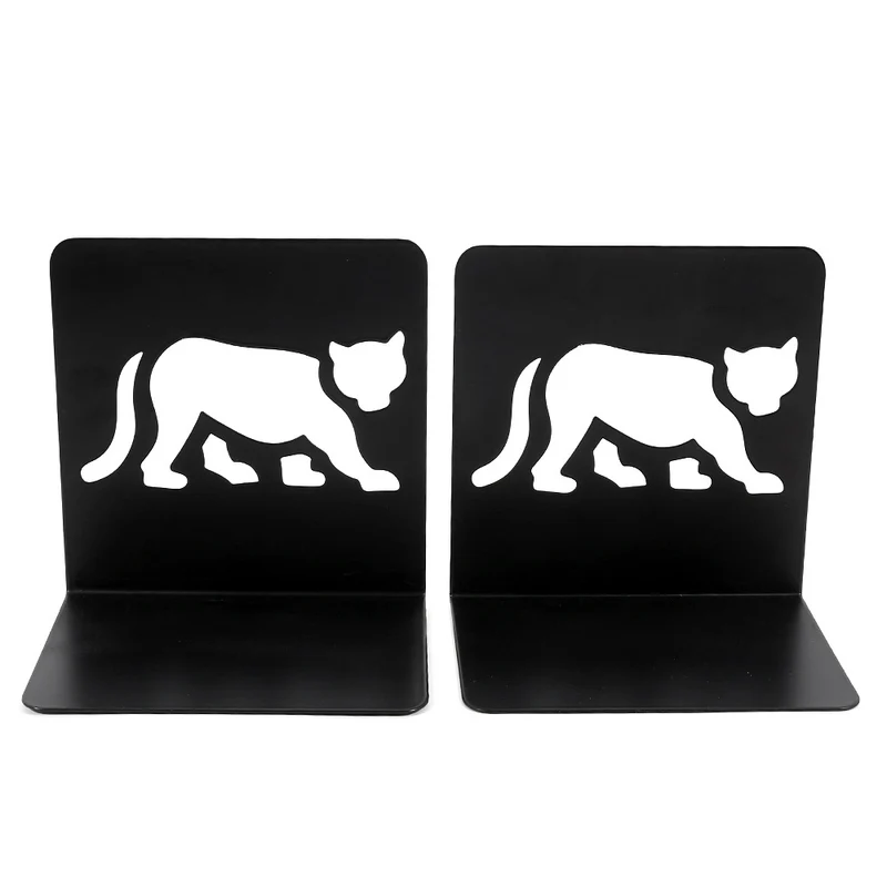 Artistic Tiger-Themed Bookends