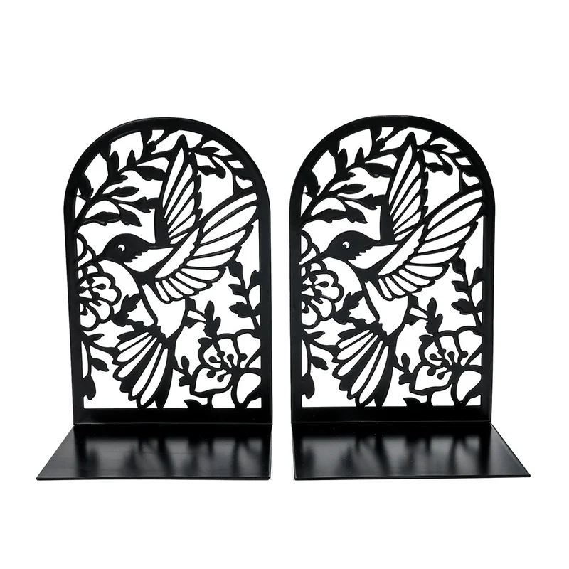 Artistic Hummingbird Decorative Bookends