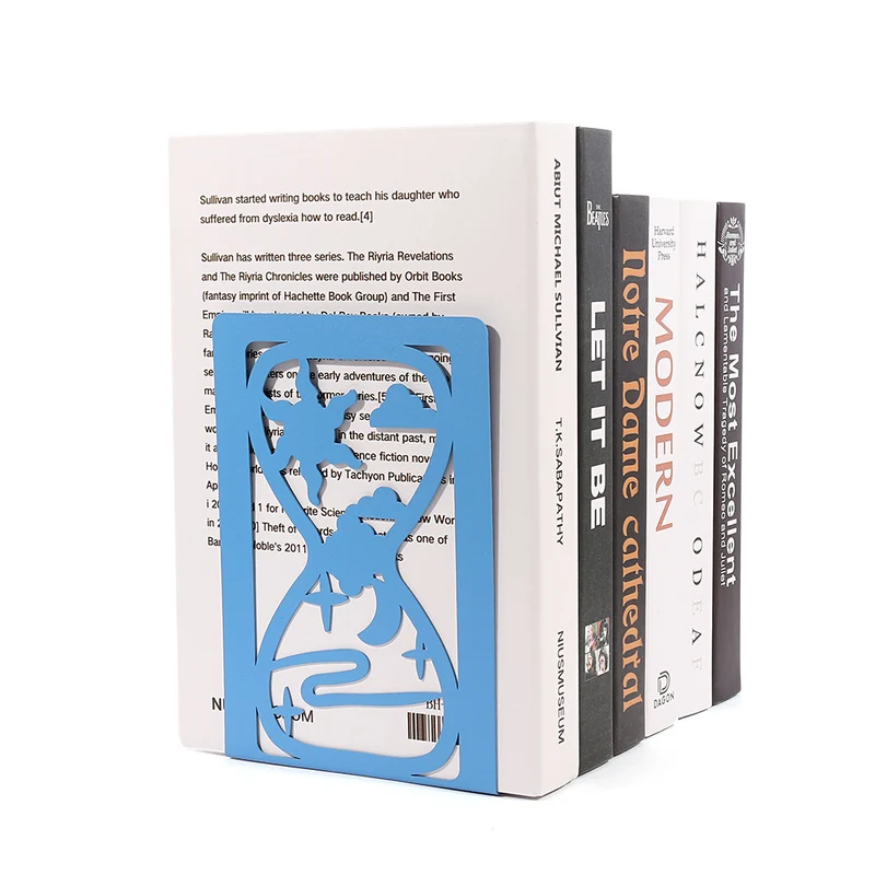 Artistic Deer-Themed Book Ends