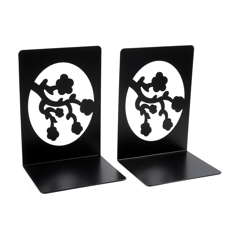 Artistic Deer-Themed Book Ends