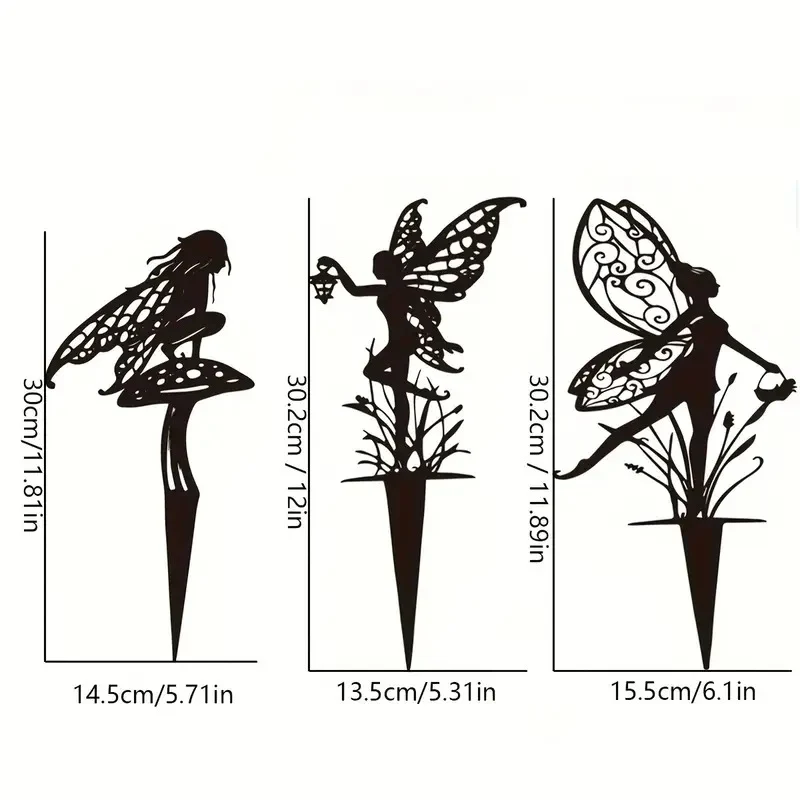 Garden stake with fairy motif Stornfield