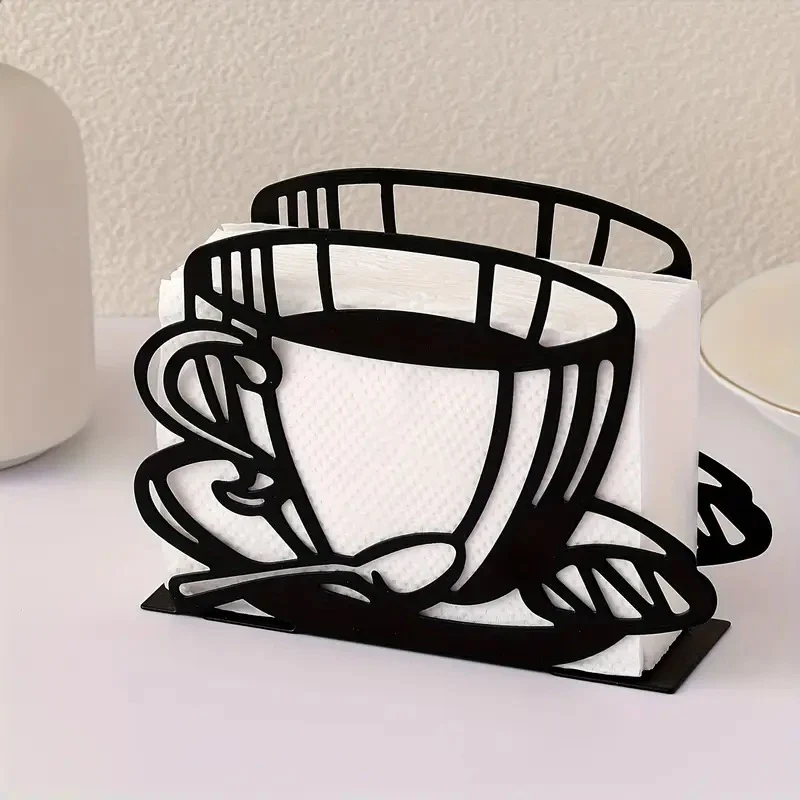 Elegant napkin holder made of metal Stornfield