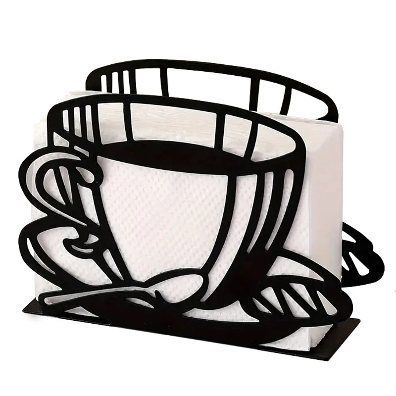 Elegant napkin holder made of metal Stornfield