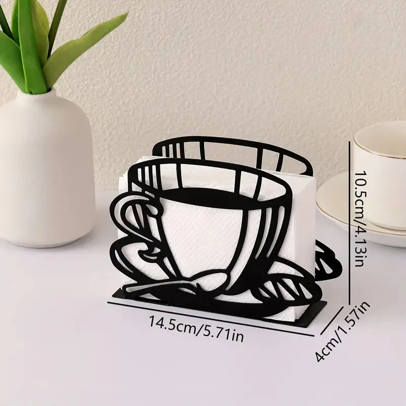 Elegant napkin holder made of metal Stornfield