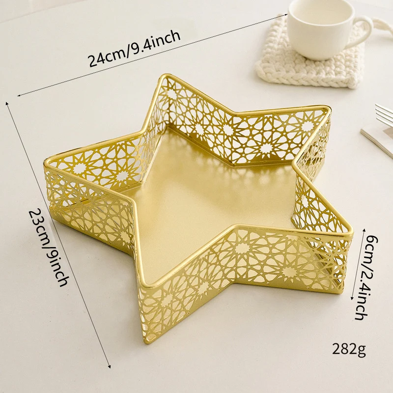 Elegant metal candle holder Stornfield