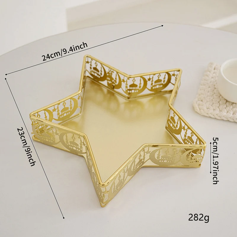 Elegant metal candle holder Stornfield