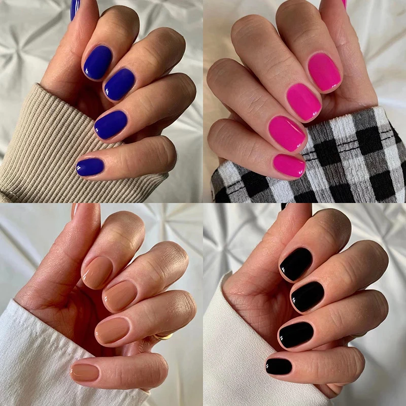 Creative Nail Art with Elegant High Gloss Finish Stornfield