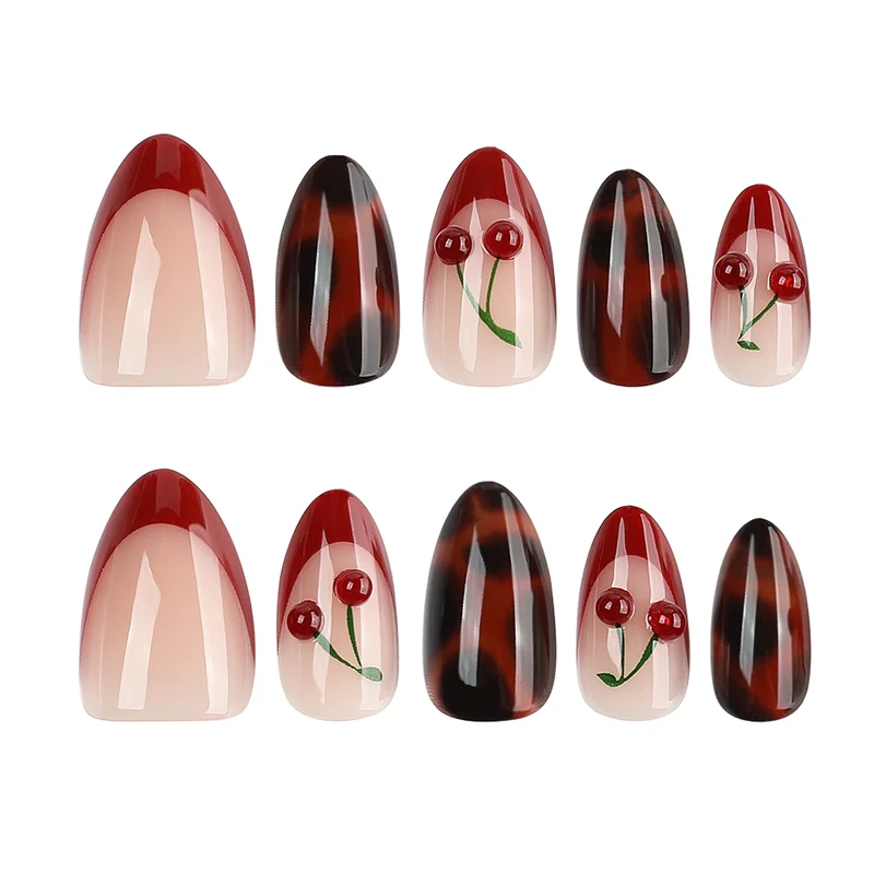 Creative Nail Art in Cherries Design Stornfield
