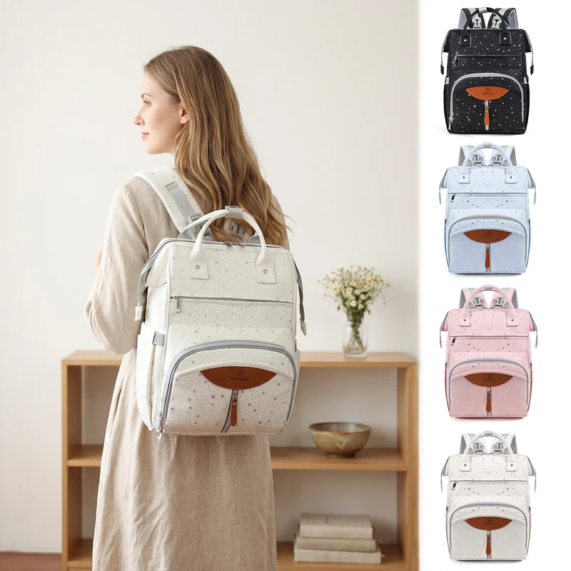 Stylish Multi-Pocket Diaper Backpack Stornfield