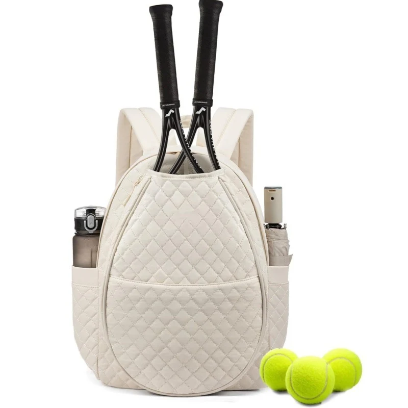 Quilted Tennis Racket Backpack Stornfield