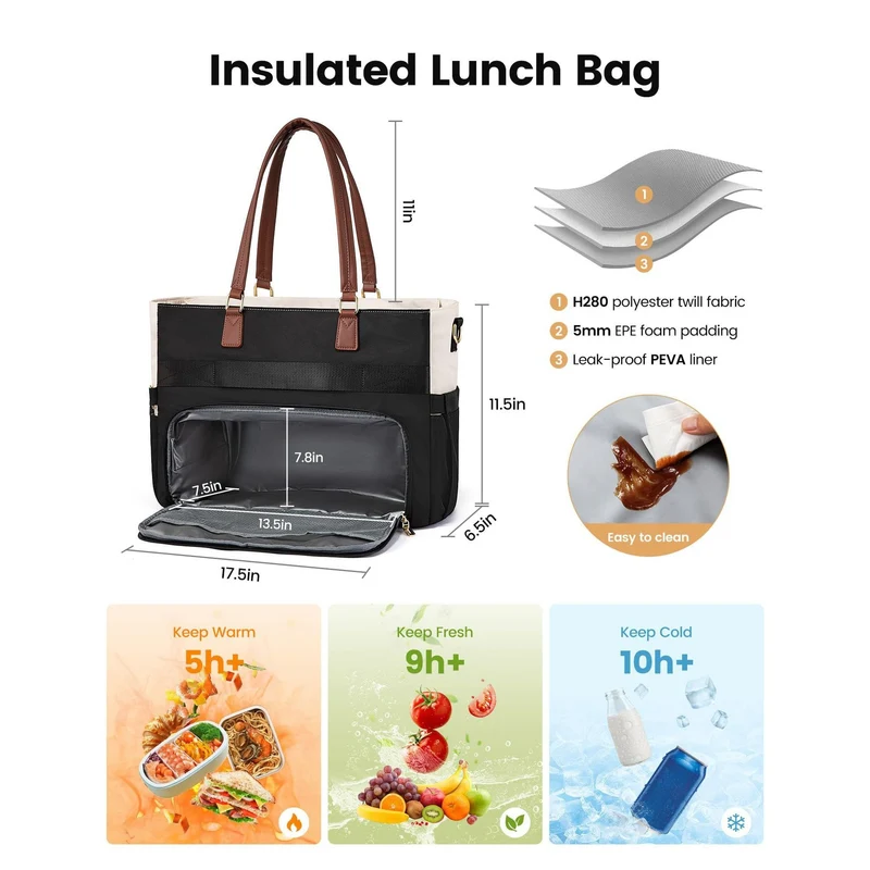 Multi-Functional Insulated Lunch Tote Stornfield