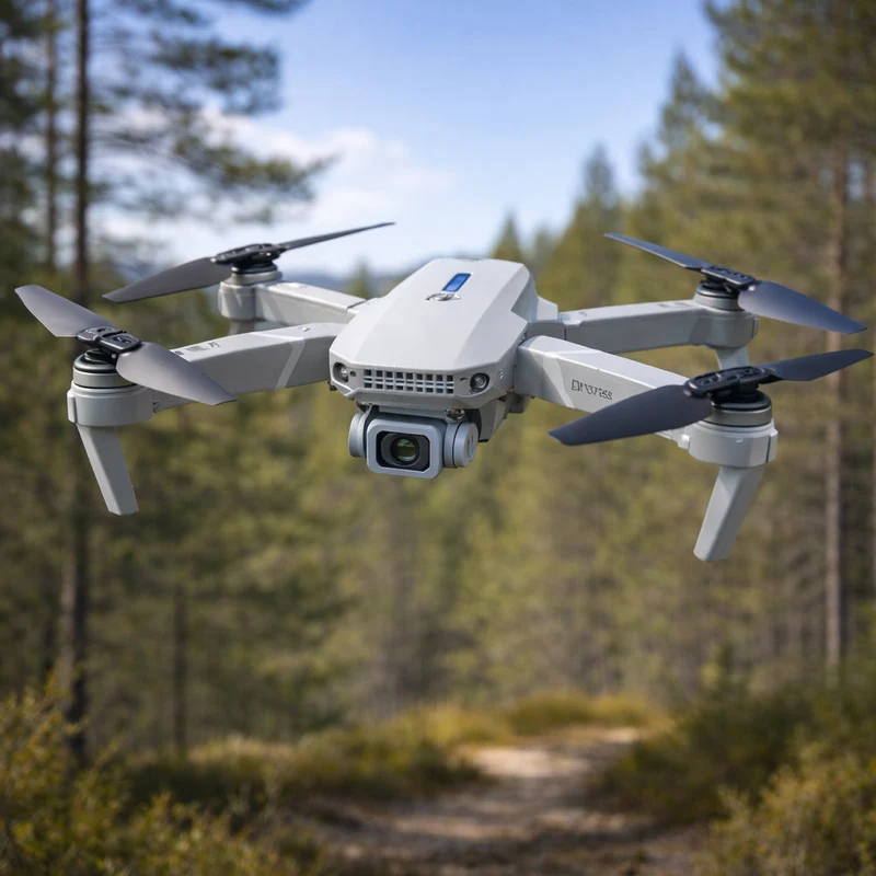 Sammenleggbar drone 4K med/uten kamera | Luvikno