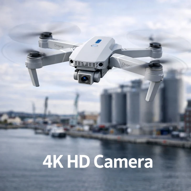 Sammenleggbar drone 4K med/uten kamera | Luvikno