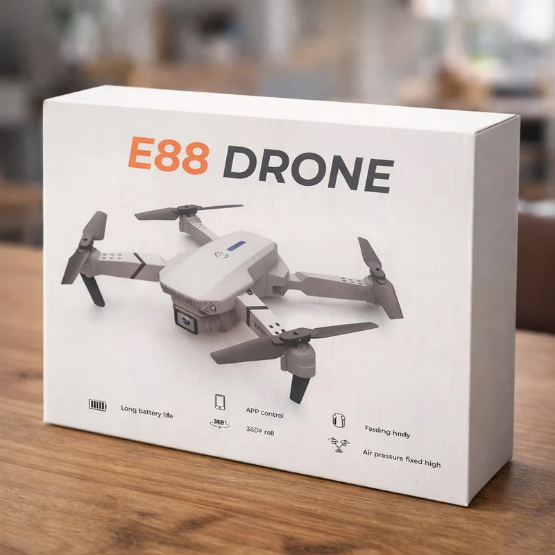 Sammenleggbar drone 4K med/uten kamera | Luvikno