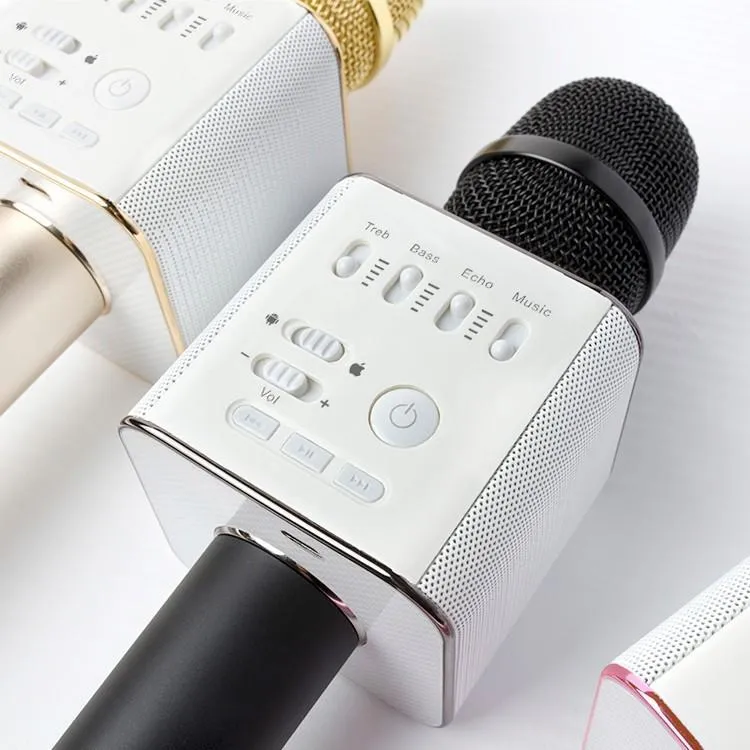 Karaoke Mikrofonn Bluetooth med Høyttaler | Luvikno