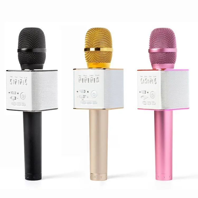 Karaoke Mikrofonn Bluetooth med Høyttaler | Luvikno