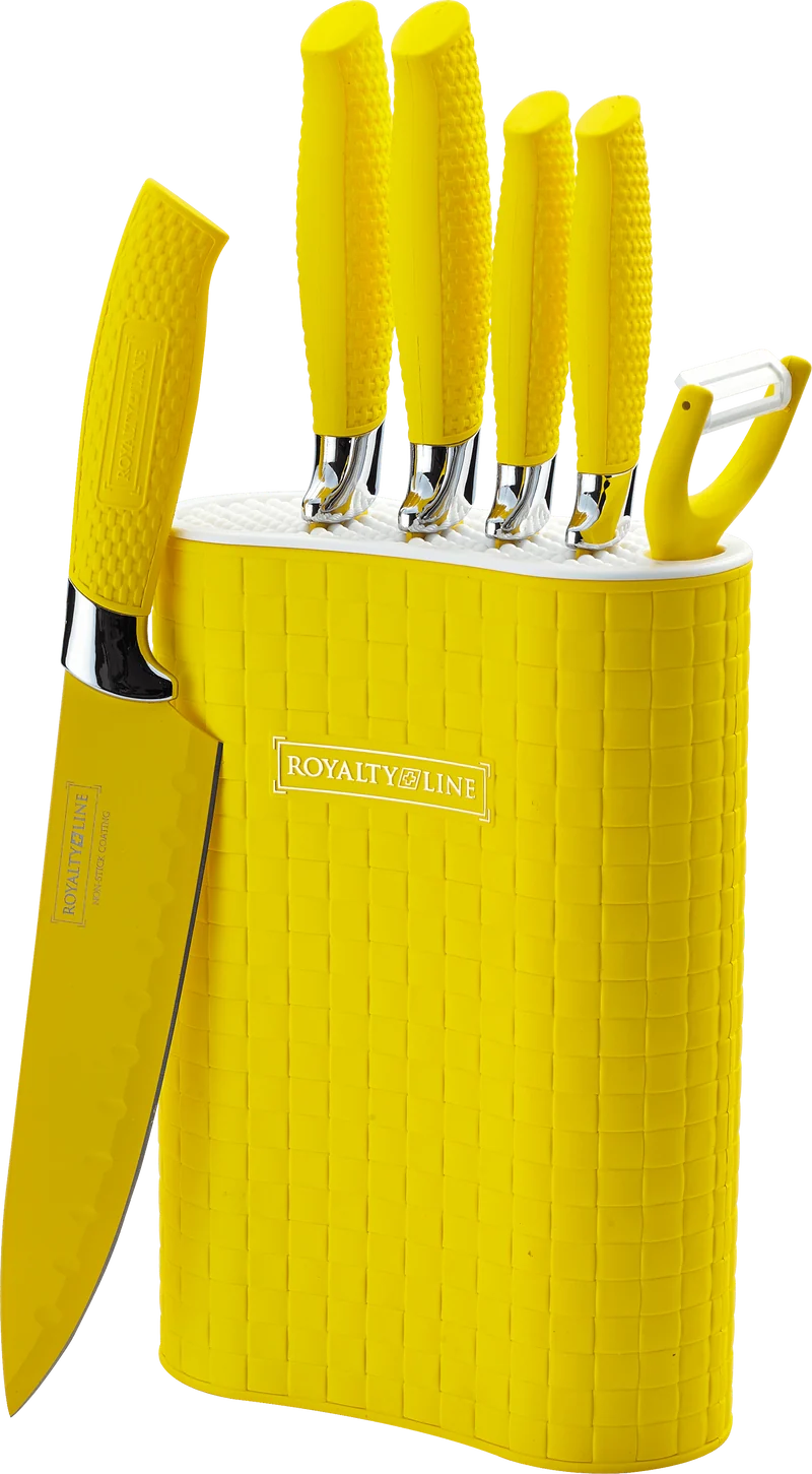 Knivsett fra Royalty Line (5 deler + skreller) | Luvikno