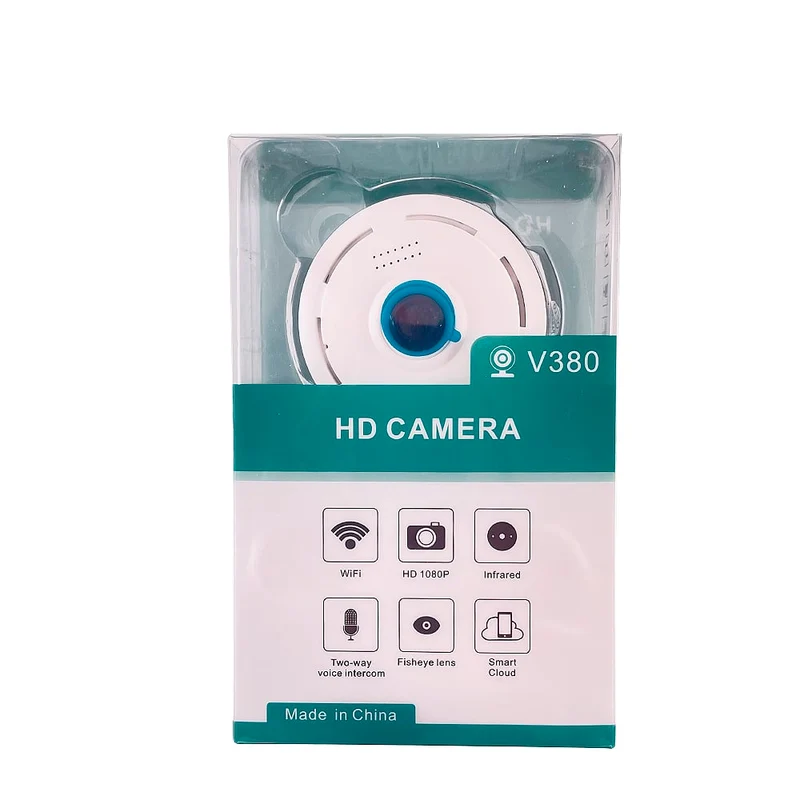 360 ° Innendørs-WiFi-Kamera | Luvikno