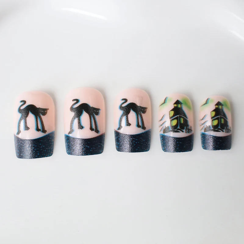 Themed Halloween Nail Art Extensions Stornfield