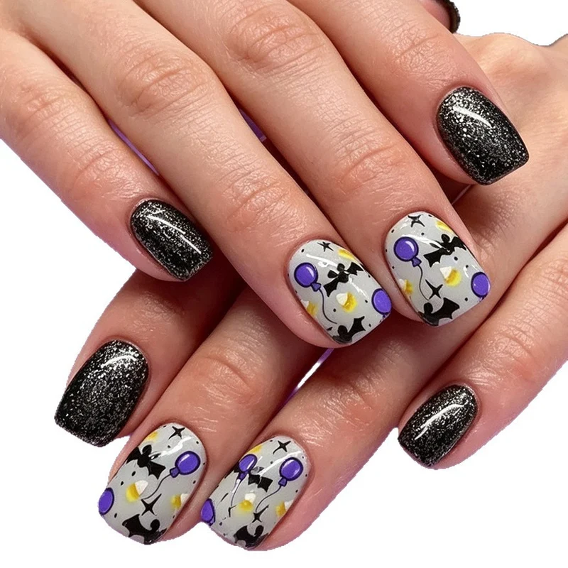Themed Halloween Nail Art Stornfield