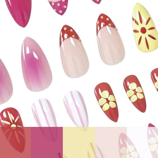 Thematic Summer Nail Art Set Stornfield