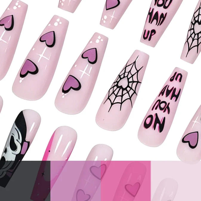 Thematic Nail Art Design Stornfield