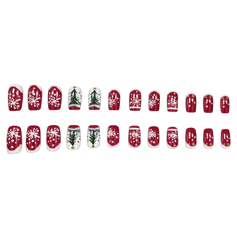 Thematic Holiday Nail Art Enhancements Stornfield