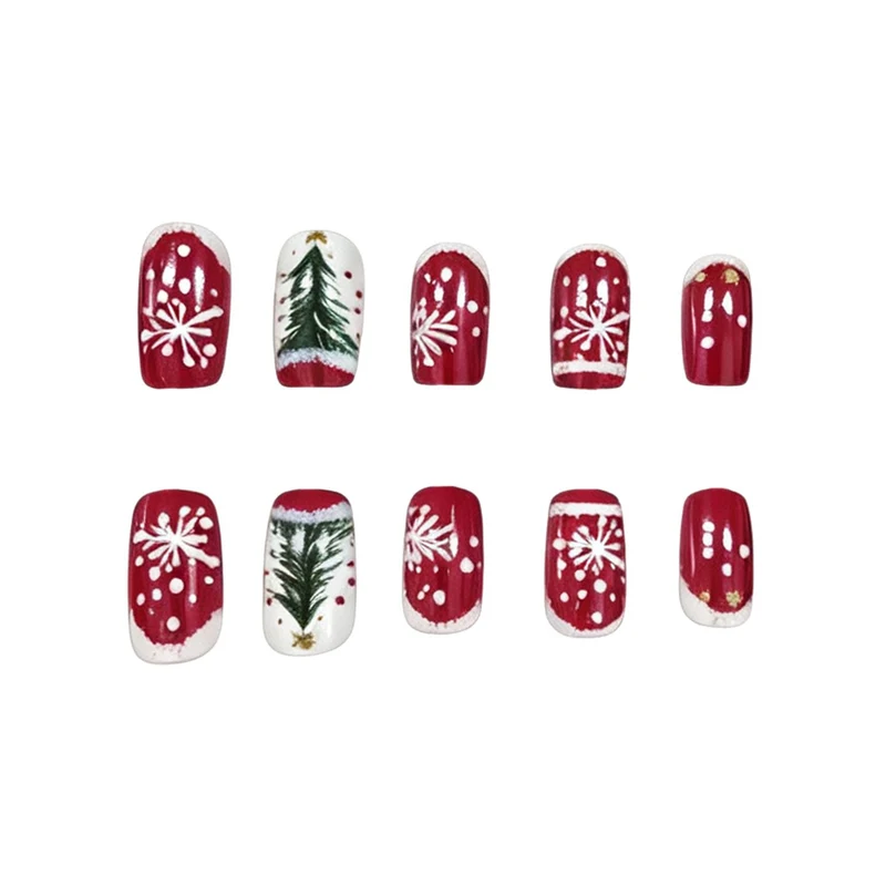 Thematic Holiday Nail Art Enhancements Stornfield