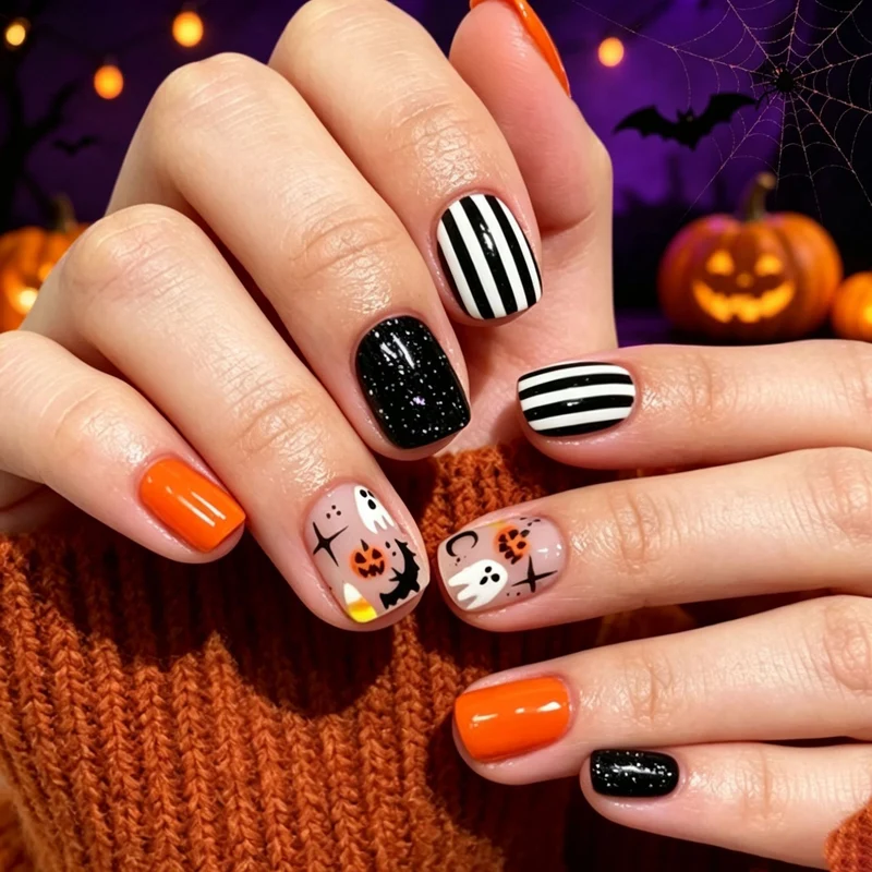 Thematic Halloween Nail Art Set Stornfield