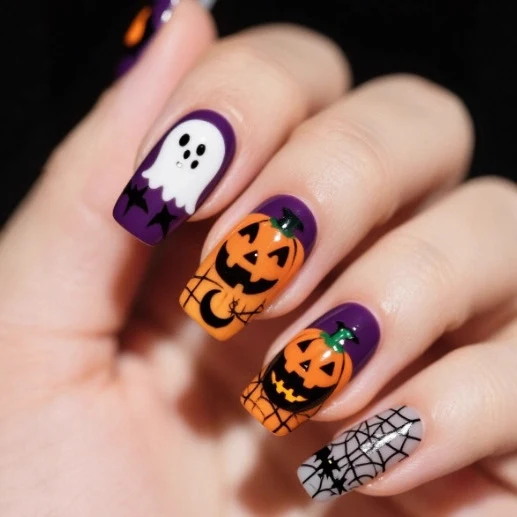 Thematic Halloween Nail Art Set Stornfield 1789915695