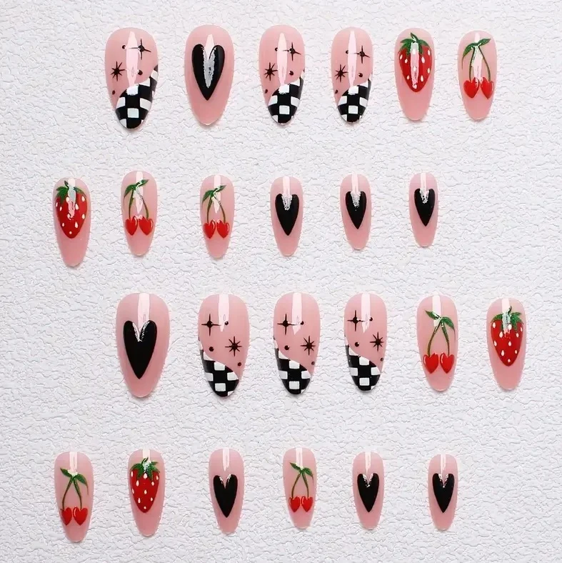 Thematic Fruit Nail Art Design Stornfield