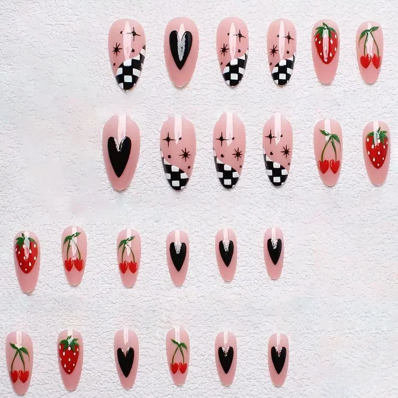 Thematic Fruit Nail Art Design Stornfield