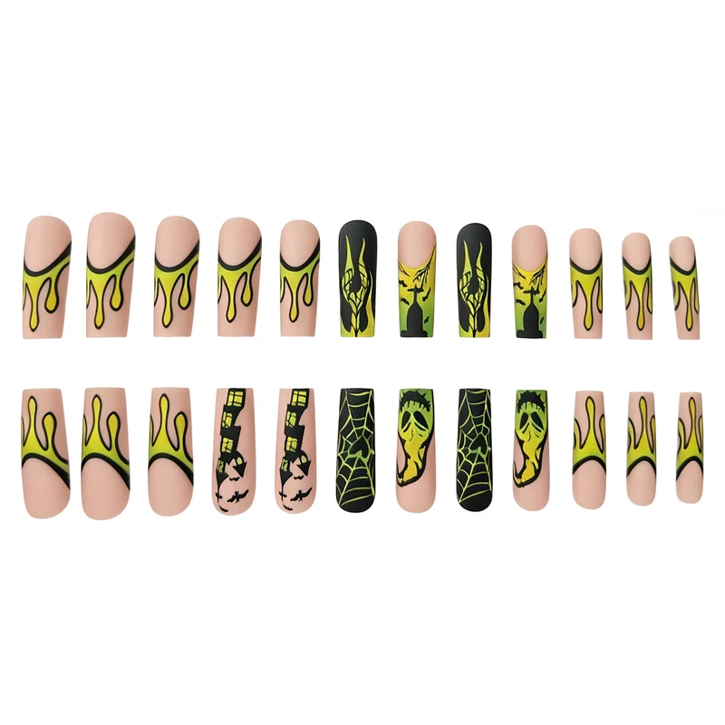 Theatrical Halloween Nail Art Stornfield
