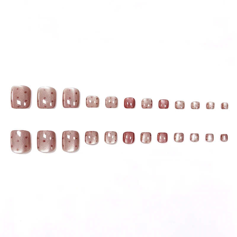 Stylish Polka Dot Nail Art Extensions Stornfield