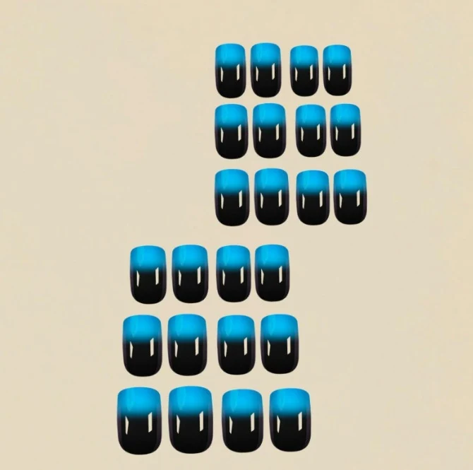 Stylish Ombre Acrylic Nail Art Stornfield