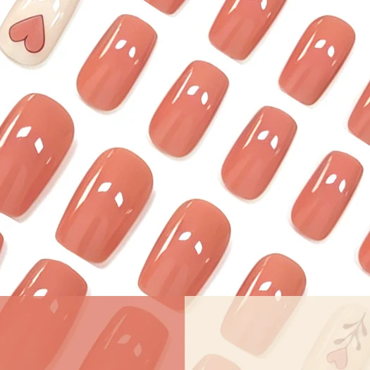 Stylish Heart Patterned Nail Art Enhancements Stornfield